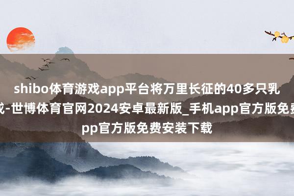 shibo体育游戏app平台将万里长征的40多只乳猪烤制完成-世博体育官网2024安卓最新版_手机app官方版免费安装下载