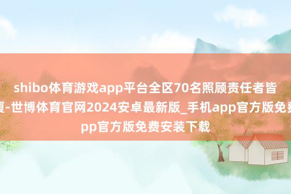 shibo体育游戏app平台全区70名照顾责任者皆聚高新大厦-世博体育官网2024安卓最新版_手机app官方版免费安装下载
